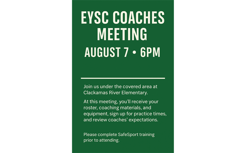 Coaches Meeting